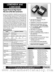 LDM2485A-S datasheet pdf etc