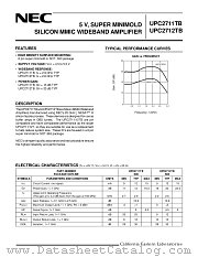 UPC2712TB-E3 datasheet pdf NEC