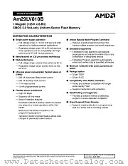 AM29LV010BT-120JIB datasheet pdf Advanced Micro Devices