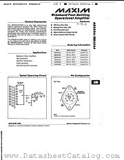 AD3554 datasheet pdf MAXIM - Dallas Semiconductor