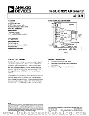 AD10678BWS datasheet pdf Analog Devices
