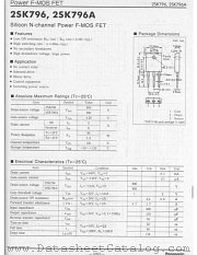 2SK796A datasheet pdf Panasonic