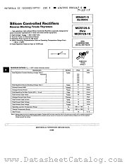 MCR729-5 datasheet pdf Motorola