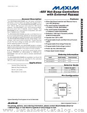 MAX5948B datasheet pdf MAXIM - Dallas Semiconductor