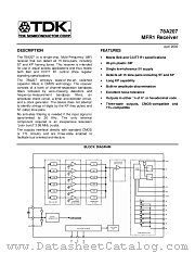 78A207-CP datasheet pdf TDK Semiconductor