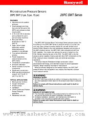 26PCSMT datasheet pdf Honeywell Sensing