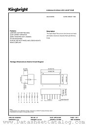 KB-H100SRW datasheet pdf Kingbright Electronic