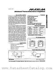 MAX435CPD datasheet pdf MAXIM - Dallas Semiconductor