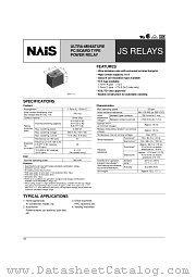JS1F-B-48V datasheet pdf Matsushita Electric Works(Nais)