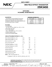 2SK3456 datasheet pdf NEC