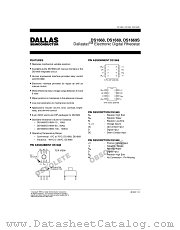 DS1699S-100 datasheet pdf MAXIM - Dallas Semiconductor