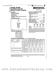 IT138-TO71 datasheet pdf Intersil