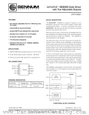 GS9008-CKA datasheet pdf Gennum Corporation