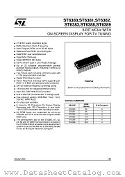 ST6389 datasheet pdf ST Microelectronics