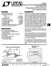 LT1024CD datasheet pdf Linear Technology