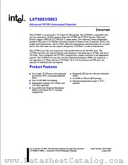 LXT9883 datasheet pdf Intel
