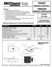 MSASC150W45L datasheet pdf Microsemi
