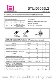 STU3055L2 datasheet pdf SamHop Microelectronics Corp.