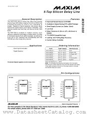 MXD1000PD__ datasheet pdf MAXIM - Dallas Semiconductor