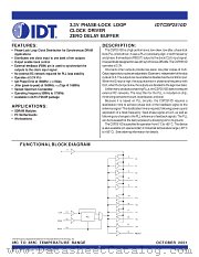 IDTCSP2510DPGI datasheet pdf IDT