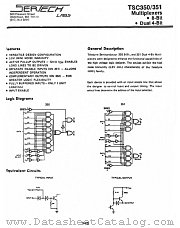 TSC350 datasheet pdf Microsemi