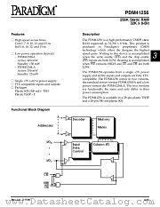 PDM41256SA10T datasheet pdf etc