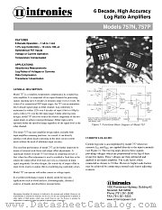 757N datasheet pdf Intronics