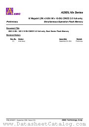 A29DL162UV-90 datasheet pdf AMIC Technology