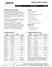EL8203IS-T13 datasheet pdf Intersil