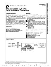 DP83861VQM datasheet pdf National Semiconductor