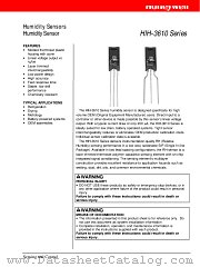 HIH-3610-001 datasheet pdf Honeywell Sensing