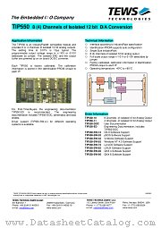 TIP550-SW-95 datasheet pdf etc