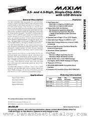 MAX1492CNI datasheet pdf MAXIM - Dallas Semiconductor