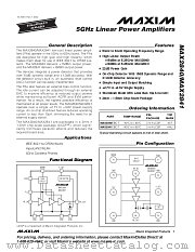 MAX2840-MAX2841 datasheet pdf MAXIM - Dallas Semiconductor
