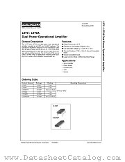 L272A datasheet pdf Fairchild Semiconductor