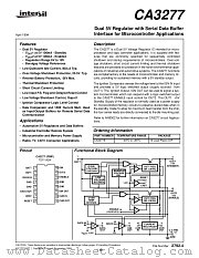 CA3277E datasheet pdf Intersil