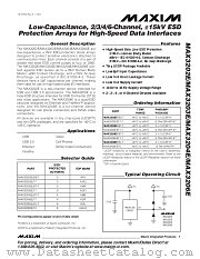 MAX3202 datasheet pdf MAXIM - Dallas Semiconductor