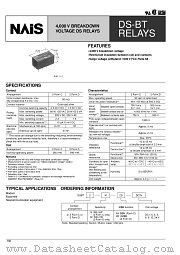 DSBT2-M-2D-DC3V datasheet pdf Matsushita Electric Works(Nais)