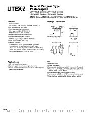 LTV-4N27S-TA datasheet pdf Lite-On Technology Corporation