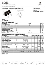 CSD1306D datasheet pdf Continental Device India Limited