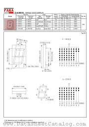 A-3001Y datasheet pdf PARA Light
