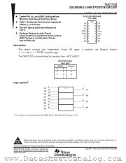 74AC11032DB datasheet pdf Texas Instruments