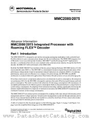 MMC2080VF001 datasheet pdf Motorola