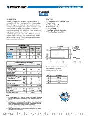 DFC6U5S15 datasheet pdf Power-One