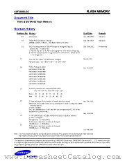 K9F2816U0C-HCB0 datasheet pdf Samsung Electronic