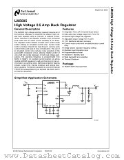 LM5005MH datasheet pdf National Semiconductor
