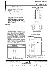 54ACT11253 datasheet pdf Texas Instruments