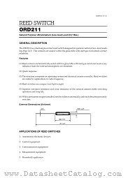 ORD211 datasheet pdf etc