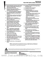 TMS320VC549PGE datasheet pdf Texas Instruments