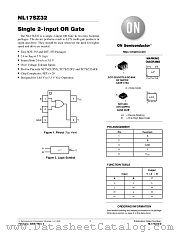 NL17SZ32D datasheet pdf ON Semiconductor